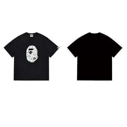 BAPE Ape Head Graphic Streetwear T-Shirt