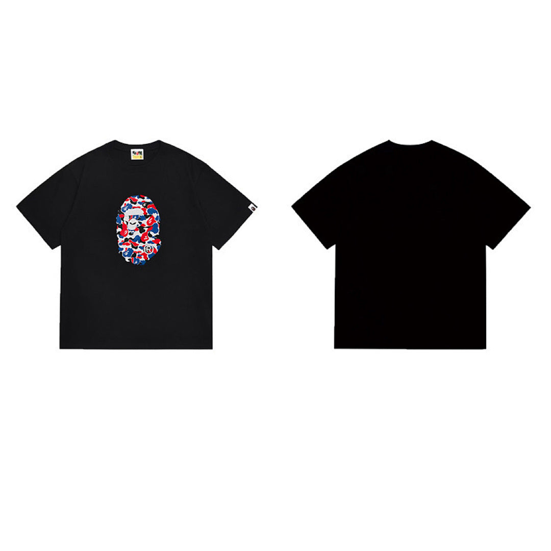 BAPE Ape Head Graphic Streetwear T-Shirt