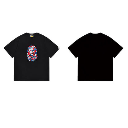BAPE Ape Head Graphic Streetwear T-Shirt