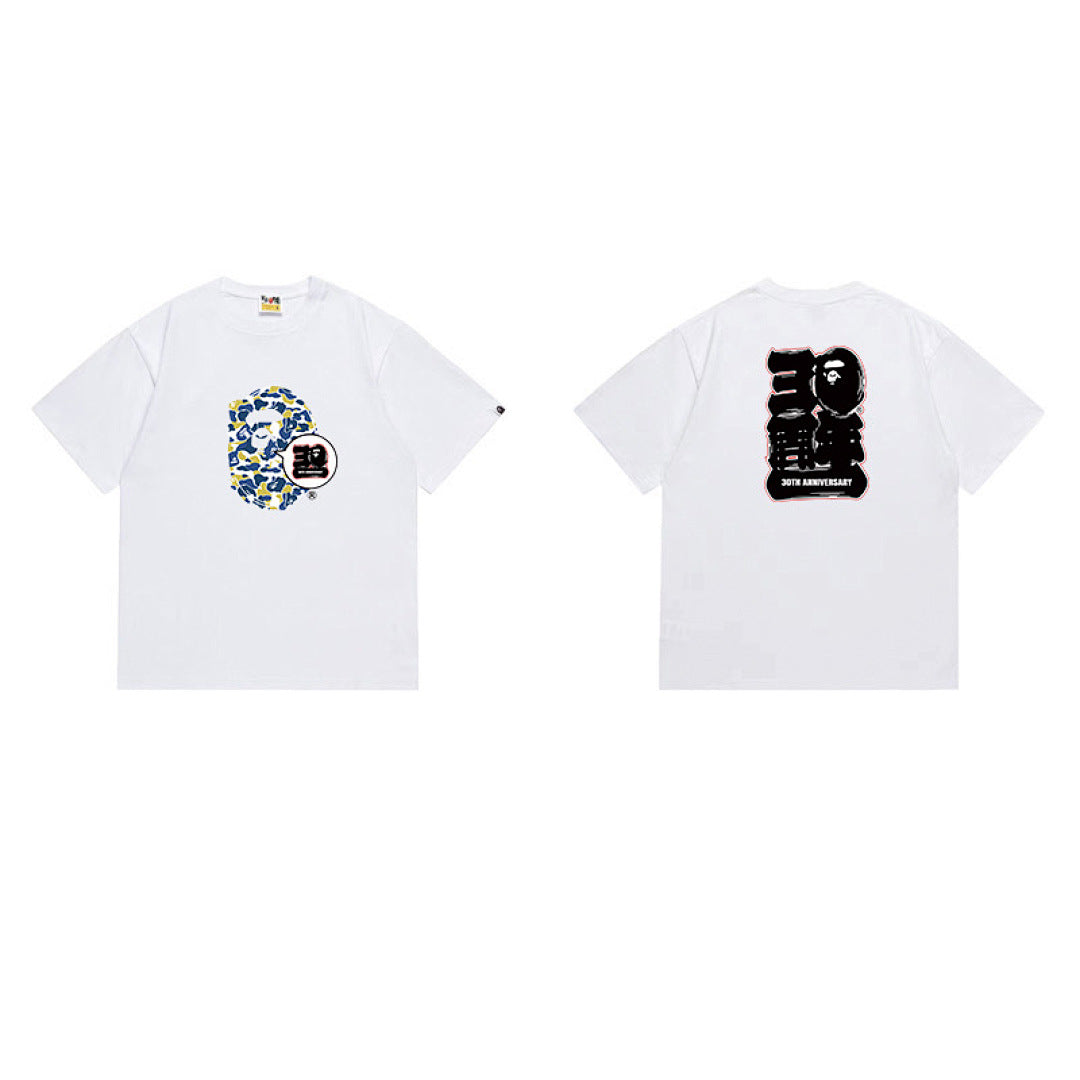 BAPE Ape Head Graphic Streetwear T-Shirt