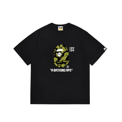 BAPE Ape Head Graphic Streetwear T-Shirt