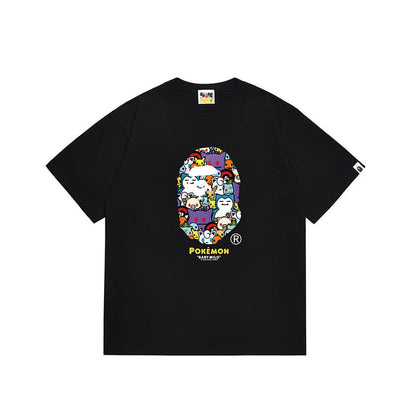 BAPE Ape Head Graphic Streetwear T-Shirt