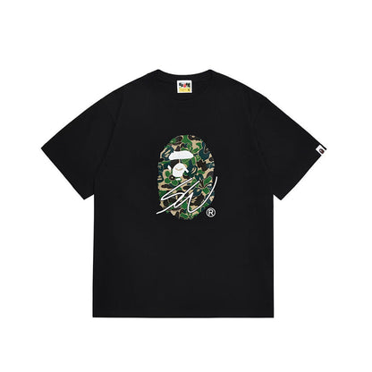 BAPE Ape Head Graphic Streetwear T-Shirt