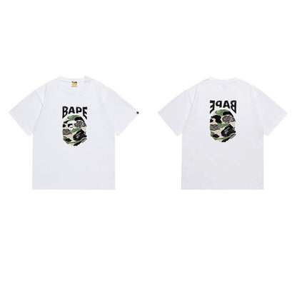 BAPE Ape Head Graphic Streetwear T-Shirt