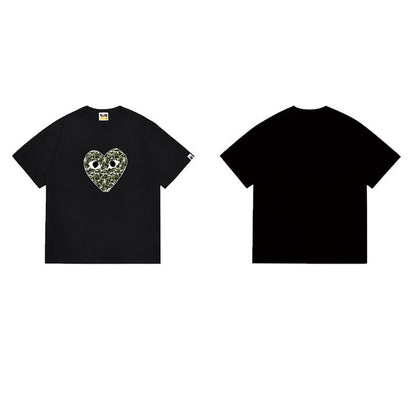 BAPE Ape Head Graphic Streetwear T-Shirt