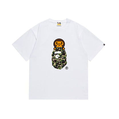 BAPE Ape Head Graphic Streetwear T-Shirt