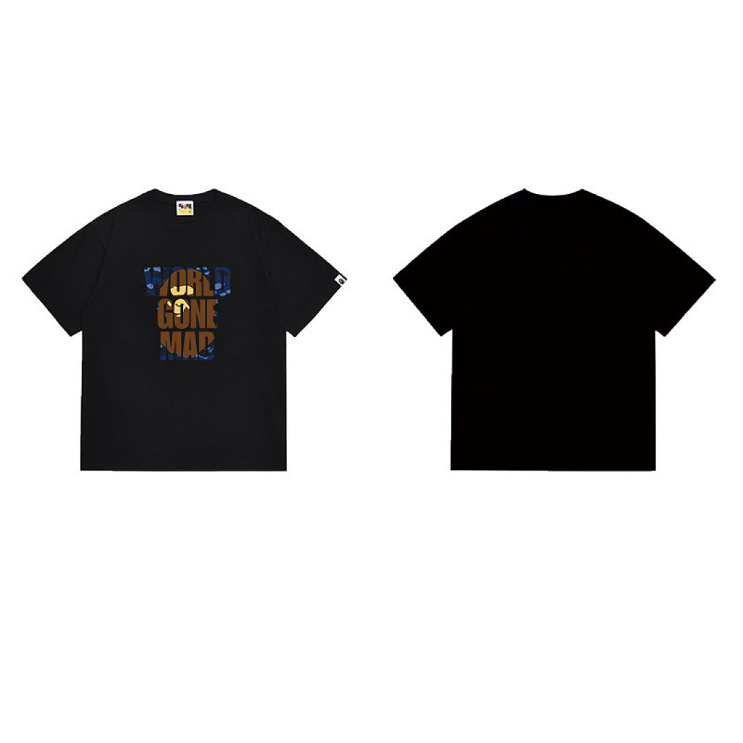 BAPE Ape Head Graphic Streetwear T-Shirt
