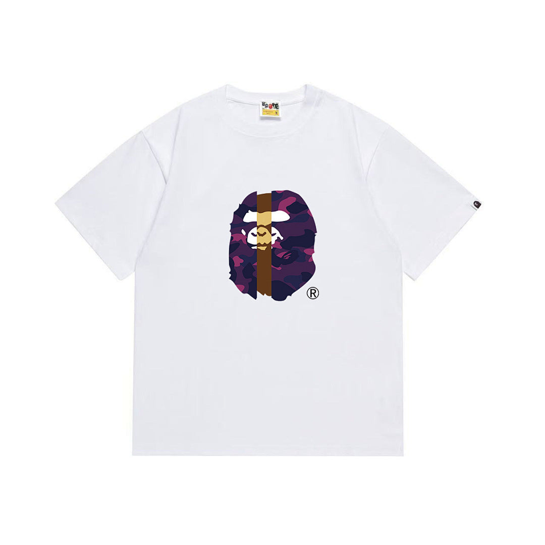 BAPE Ape Head Graphic Streetwear T-Shirt