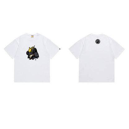 BAPE Ape Head Graphic Streetwear T-Shirt