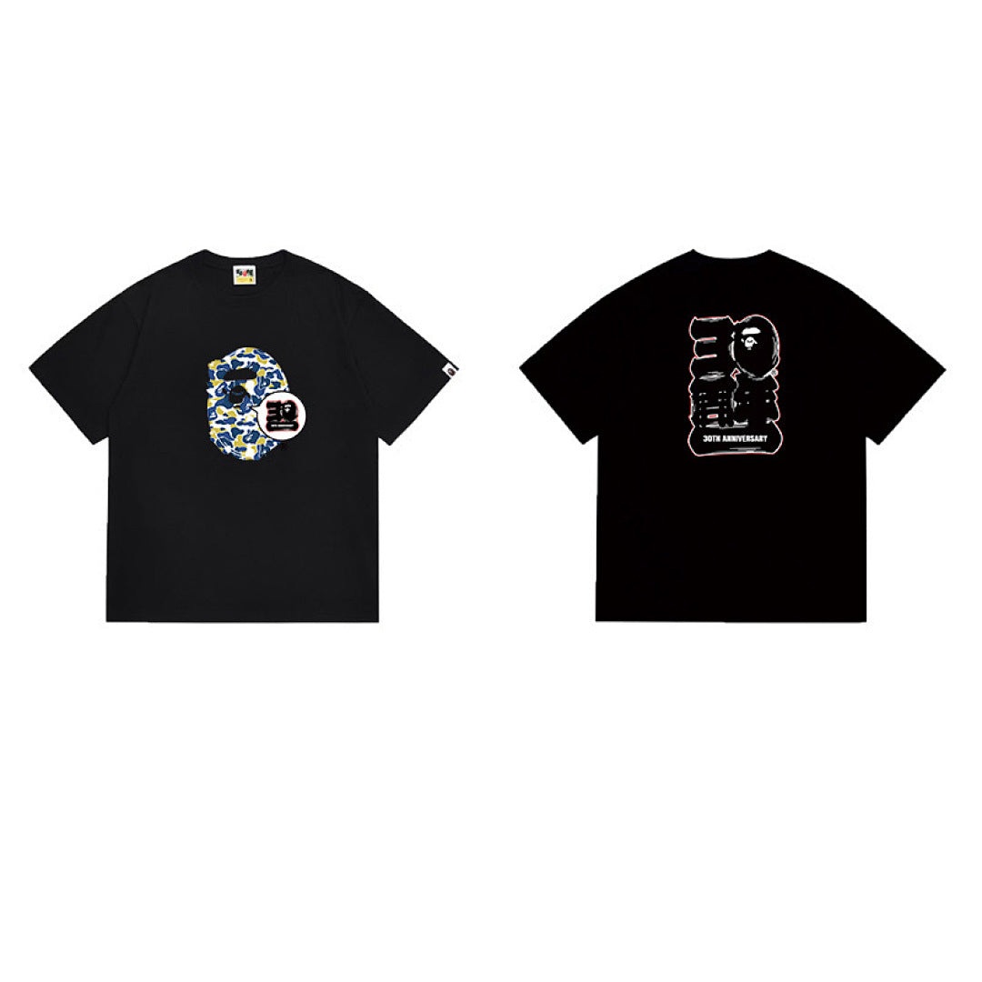 BAPE Ape Head Graphic Streetwear T-Shirt