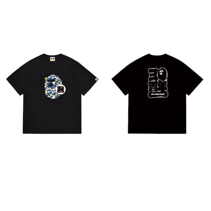 BAPE Ape Head Graphic Streetwear T-Shirt