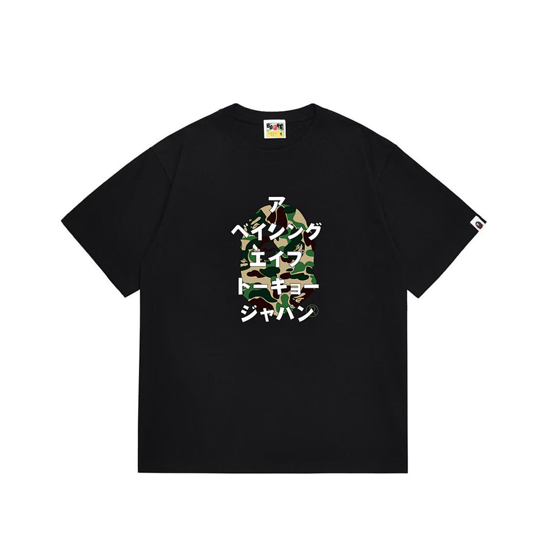 BAPE Ape Head Graphic Streetwear T-Shirt