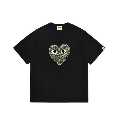 BAPE Ape Head Graphic Streetwear T-Shirt