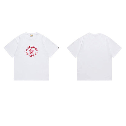 BAPE Ape Head Graphic Streetwear T-Shirt