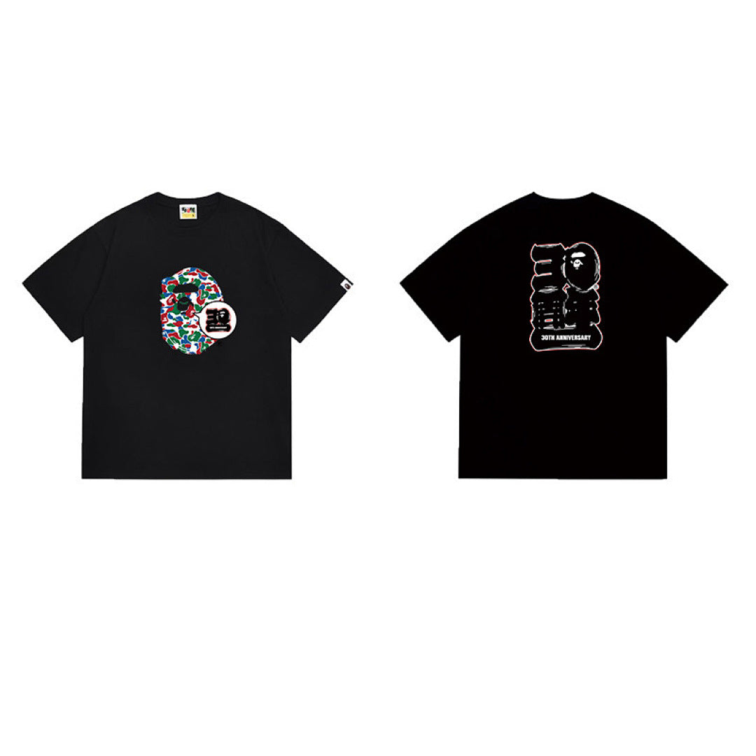 BAPE Ape Head Graphic Streetwear T-Shirt
