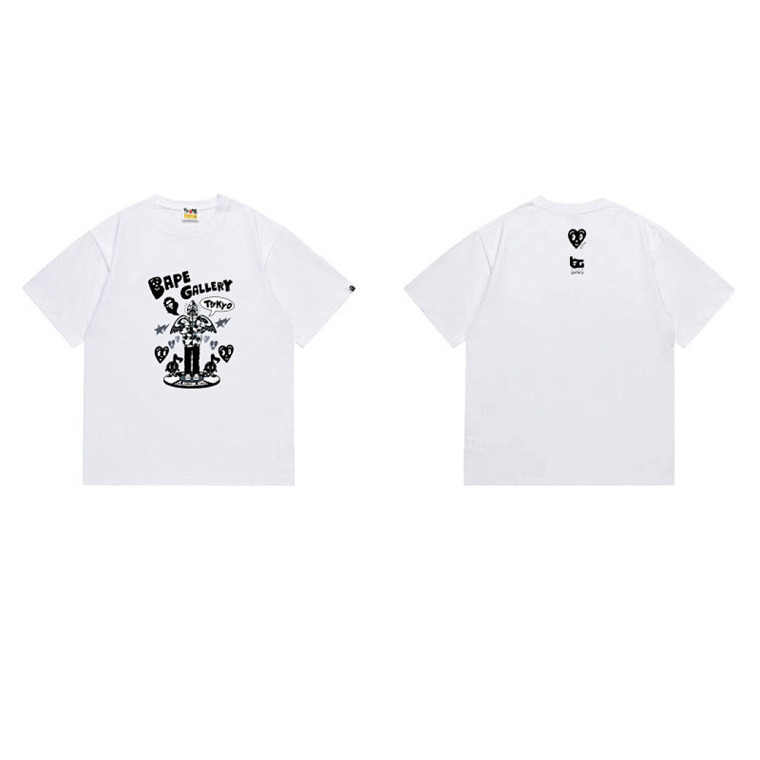 BAPE Ape Head Graphic Streetwear T-Shirt