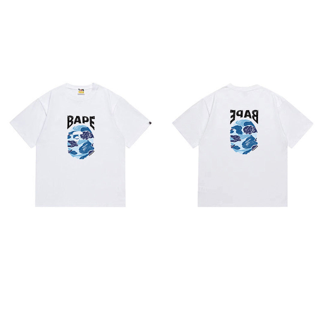 BAPE Ape Head Graphic Streetwear T-Shirt